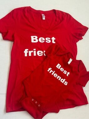 Best friends mommy and mini shirts